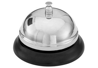 Wedo 624411 Wedo Tischglocke Rund Schwarz