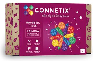 Connetix Piastrelle Magnetiche Geometria 30 Pezzi