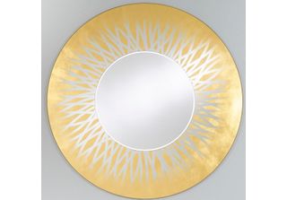 Casa Padrino Specchio Da Salotto Di Design / Specchio Da Parete Oro Ø 105 Cm - …