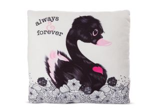 Nici Cuscino Love Black Swan 30X30Cm, Verde
