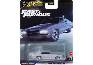 1970 Chevelle Ss Fast & Furious Hot Wheels Premium Mattel Auto Metall 1/5