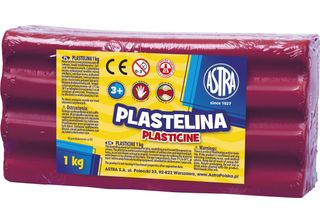 Plastelina 1Kg Astra Purpurowa