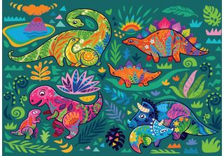 Yazz Puzzle Dinosauri 1000 Pezzi