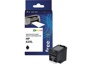 Freecolor K20583F7 Freecolor Patrone Hp 62XL Black Remanufactured