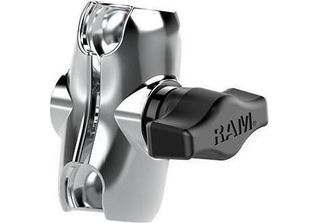 Ram Mounts Chrome Ram Dbl Sockt Arm (RAM-B-201-ACHU)