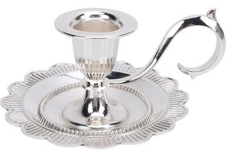 Retro Hand Candle Holder Vintage Handle Stand Zinc Alloy European Style Tavolo …