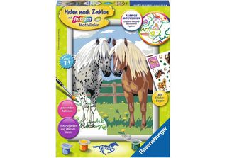 Ravensburger Creart 28566 - GlüCkliche Pferde - Malen Nach Zahlen Pferd FüR Kin…