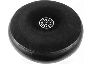 Sgabello A Tamburo Roc-N-Soc Rotondo Nero Con Base