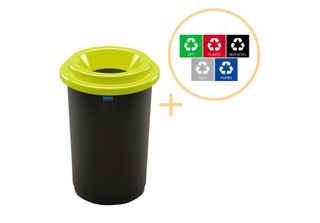 Plafor Eco Bin 50L - Riciclaggio - Verde
