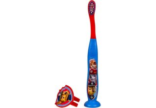 Tinokou, Spazzolino Ergonomico Per Bambini - Paw Patrol, Blu