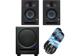 Diffusori Presonus Eris Studio 4 1 Coppia Con Subwoofer Eris Sub 8 Bt E 2 Cavi