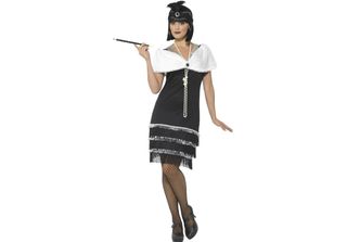 Smiffys - Costume - Donna SM1163 (M) (Nero)