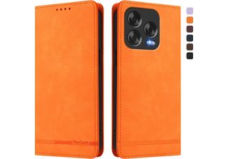 Custodia Per Zte Blade V70 Vita/Blade V70 Design, Retro Custodia Flip In Finto …