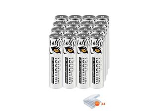 Batterie Aaa Ricaricabili, Capacità 1300Mwh, Design Ecologico, 16 Aaa