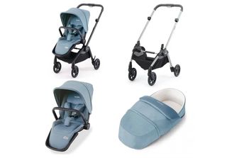 Passeggino Recaro 3 In 1 Passeggino Recaro Sadena + Navicella + Navicella Legge…