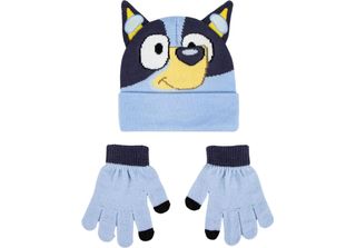 Cappello Per Bambini Guanti Bluy Blue