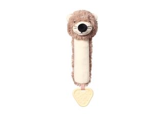 Babyono Otter Maggie Otter Giocattolo Di Peluche Che Squittisce, Beige-Marrone