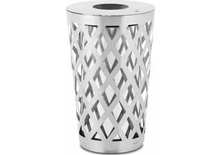 Bidone Ulsonix - Rotondo - Acciaio Inox / Acciaio Zincato - Grigio