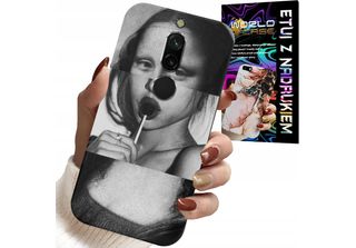 Custodia Per Xiaomi Redmi 8 - Monna Lisa Con Lollipop Alla Moda