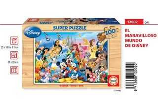 Educa Borras - Puzzle Disney: Cudowny ŚWiat Disneya, 100 ElementóW