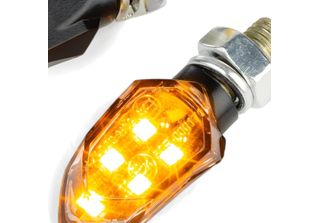 STR8 Indicatore Str8 Led Piccolo Nero Con Omologazione