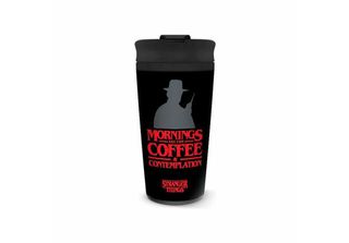 Kubek Premium Pyramid Inspirowany Stranger Things - Coffee And Contemplation
