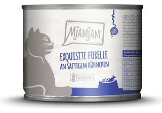 Mjamjam 200Gx6 Truite & Poulet Chat