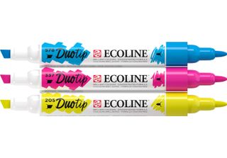 Royal Talens Talens Ecoline Duotip Marker Set Primario 3 Pezzi