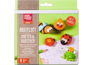 Knorr Prandell 212159104 Knorr Prandell Bastelset Kneten & Radieren Summertime
