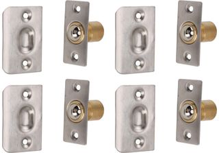 4Pcs Porta Ball Catch In Ottone Massiccio Regolabile Molla Armadio Ball Latch P…