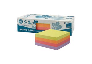 Info Notes5654-97Box Info Notes Recycling Haftnotizen-WüRfel Nature, 75 X 75 Mm