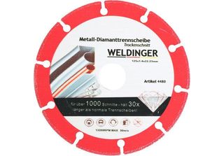 Weldinger Disco Diamantato Per Metallo 125Mm