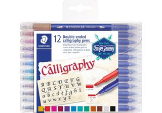 Pennarello A Due Punte Calligraph Duo Pu=5X12 Colori