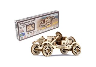 Wooden City 3D Puzzle Superfast Retro Ride 2