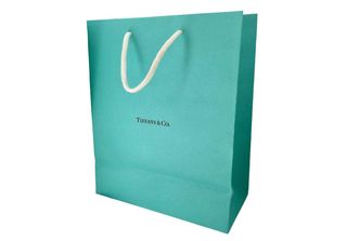 Tiffany & Co, Tiffany & Co., Grande, Borsa Della Spesa, Carta, Verde