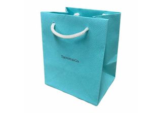 Tiffany & Co, Tiffany & Co., Piccola, Borsa Della Spesa, Carta, Verde