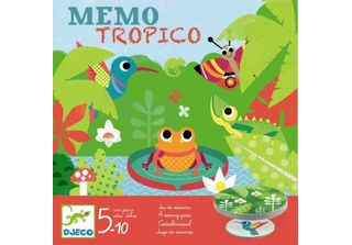 Djeco Memory-Spiel Memo Tropico