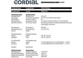 Cordial Cmk 222 Flex