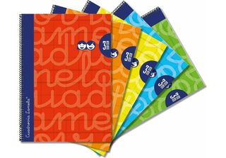 Taccuino Lamela Colorato 5 Pezzi Quarto