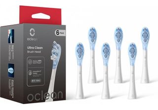 Oclean Ultra Clean HarjaspääT, 6 Kpl, Valkoinen