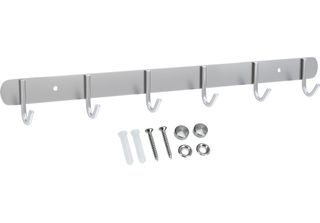 Intirilife Appendiabiti In Acciaio Inox Modello E - 6 Ganci - Appendiabiti Appe…