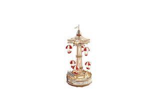 Puzzle Meccanico 3D, Carillon, Torre Paracadute, Rokr, Legno, 184 Pezzi