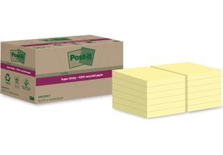 Post-It® 622 RSS12CY Post-It® Super Sticky Recycling Notes Giallo Extra Forte 1…