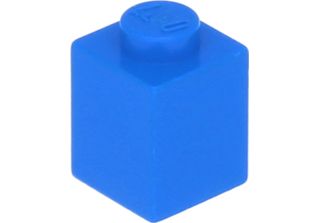 Lego® 10 Pezzi 3005 Mattoncini Brick 1X1 Part Basic Bricks 10 Blue