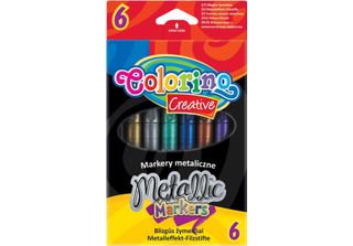 Pennarelli Metallizzati Colorino 6 Colori