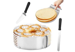 Yakimz Torta Set Base Torta Taglio Aiuto Torta Accessorio Set Torta Taglierina …