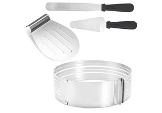 Fiqops Torta Set Server Torta Taglio Aiuto Torta Accessorio Set Torta Taglierin…