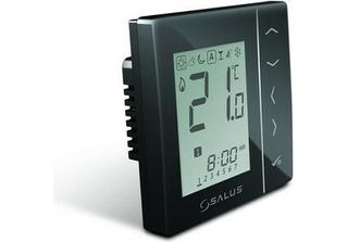 Salus Controls Gmbh Termostato Ambiente VS30W Digitale 230V Da Incasso Nero