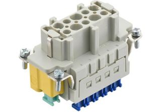09330102778 Harting Han 10ES Pressa-Smc-Be-Kzfa-Pe Pressa Inserto Di Presa (F) …