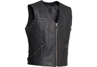 Gilet Da Moto Halvarssons Cut, Nero, 3XL